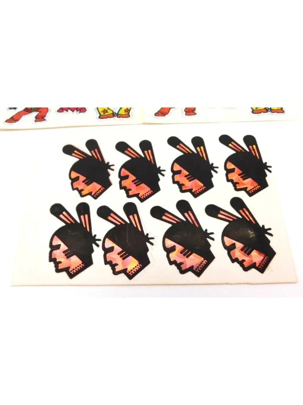 Vintage Vending Prism Holographic Nationality Native American Sticker Sheets